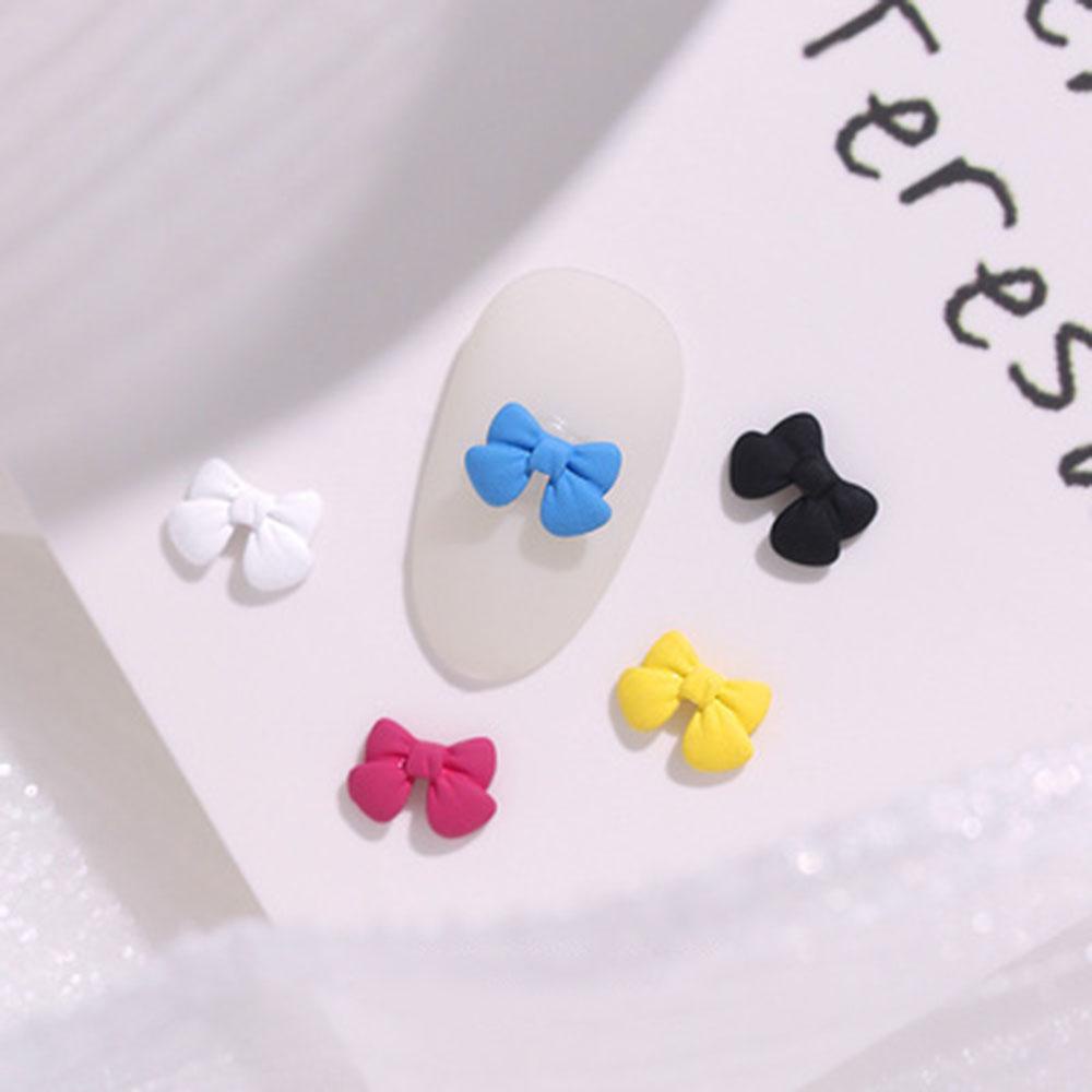 Phụ Kiện Trang Trí Móng Tay Hình Nơ 3D Phong Cách Nhật Bản Thanh Lịch