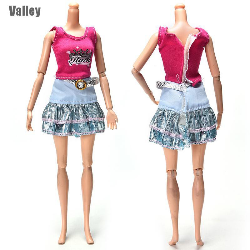 Set 2 Món Đồ Thời Trang Đáng Yêu Cho Búp Bê Barbie