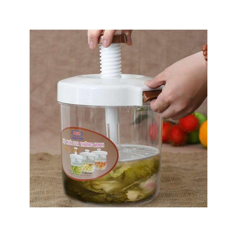 Hộp muối dưa cà thông minh Việt Nhật 5L - đồ dùng nhà bếp