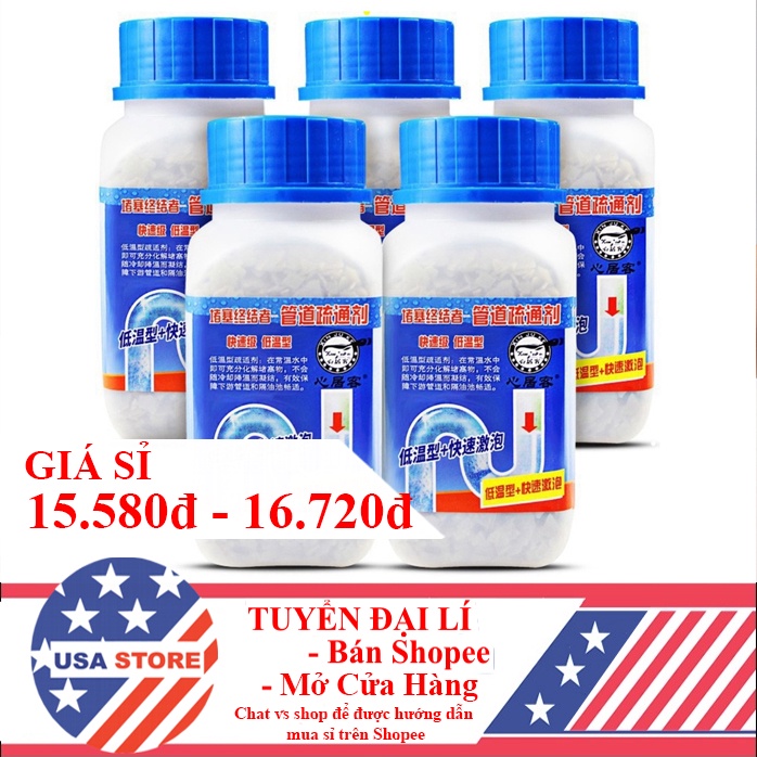 (Video Review) Lọ Thông Tắc Cống, Tẩy Rửa Bồn Cầu Toilet Cực Mạnh LỌ VUÔNG - Làm Tan Cặn Bẩn, Tóc, Rác Bồn Tắm, Rửa Bát