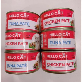 Pate dành cho mèo trưởng thành hello cat 190g