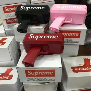 Súng bắn tiền supreme siêu ngầu - gun money full box kèm pin và 100 tờ $$$
