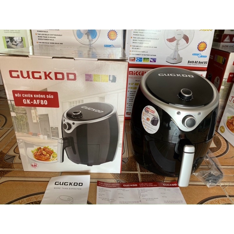 Nồi Chiên Không Dầu CUCKOO GK-AF80 8L