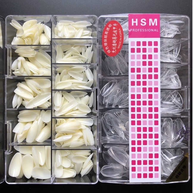 Móng úp HSM các fom: thang , vuông , nhọn