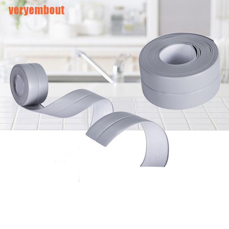 Cuộn Băng Keo Pvc Dán Viền Góc Tường Nhà Bếp Tiện Dụng