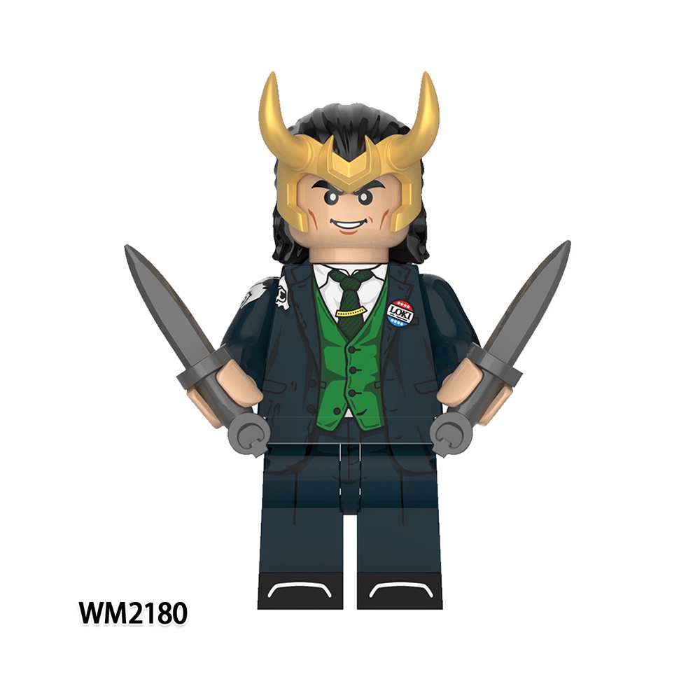 Marvel Mô Hình Đồ Chơi Lắp Ráp Nhân Vật Loki Minifigures