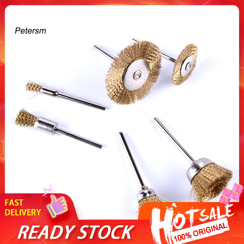 Bàn Chải Đánh Bóng Bánh Xe Hơi Bằng Dây Thép