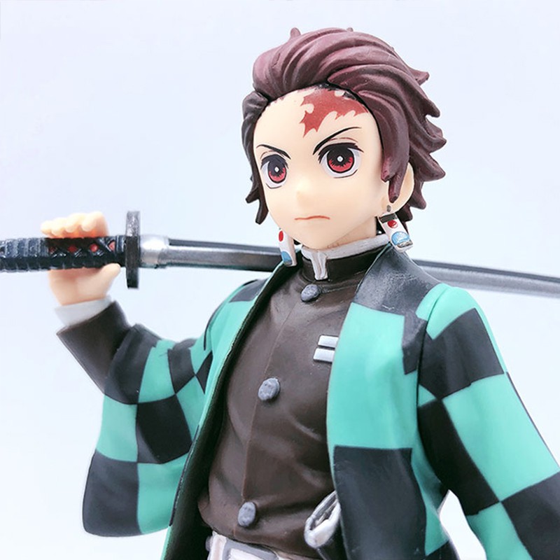 Mô hình Figure Tanjiro Nezuko Sepia Color ver kimetsu no yaiba anime Blade of Demon Destruction