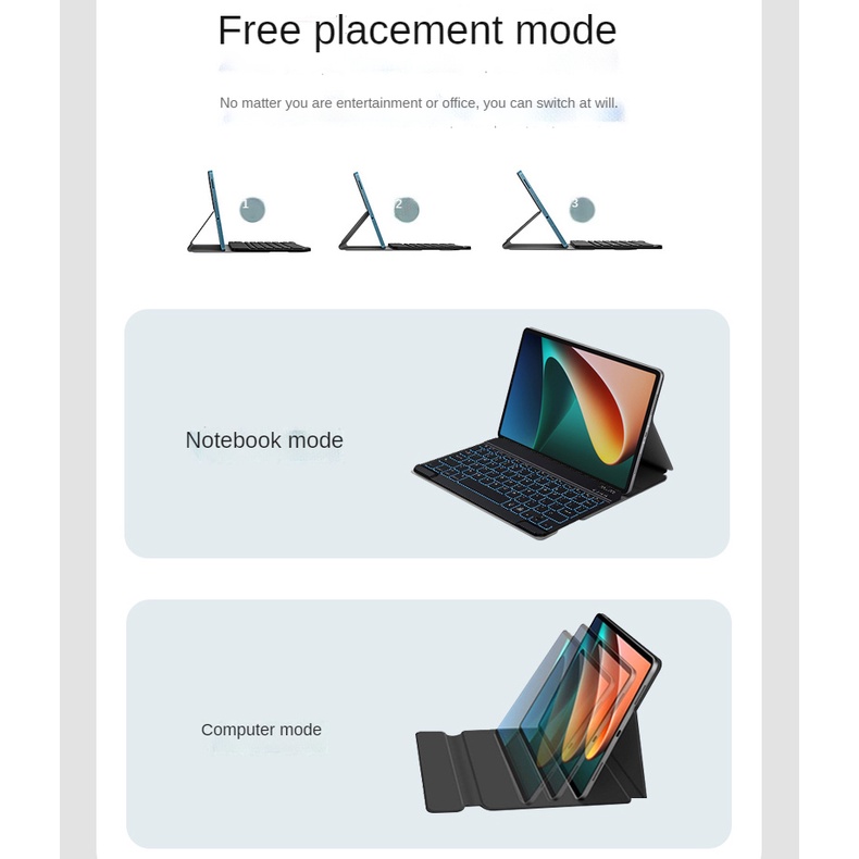 Bao da máy tính bảng dạng da sần cho Xiaomi Mi Pad 5 / Xiaomi Mi Pad 5 Pro 11