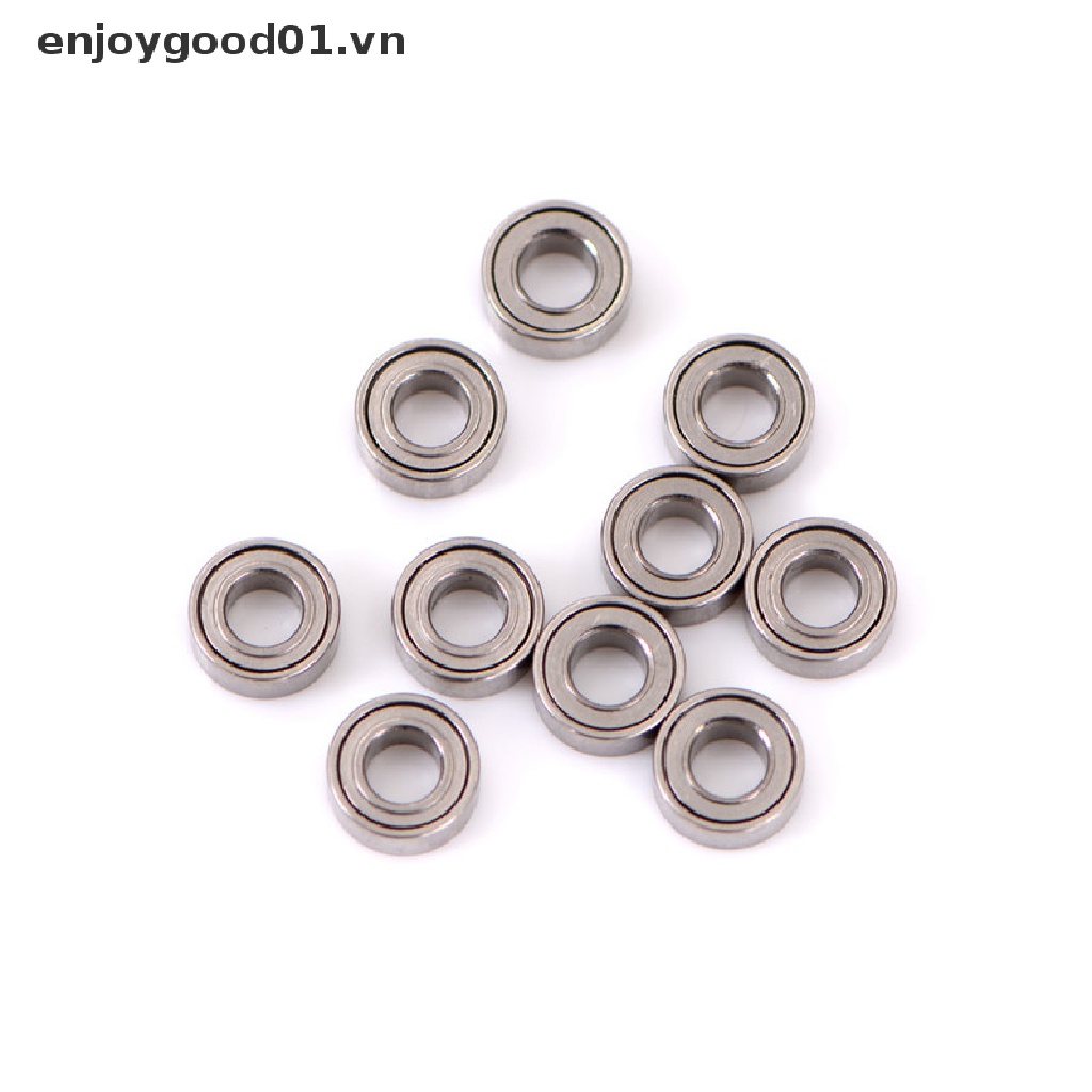 Set 10 vòng bi mini MR63ZZ 3*6*2.5mm bằng thép