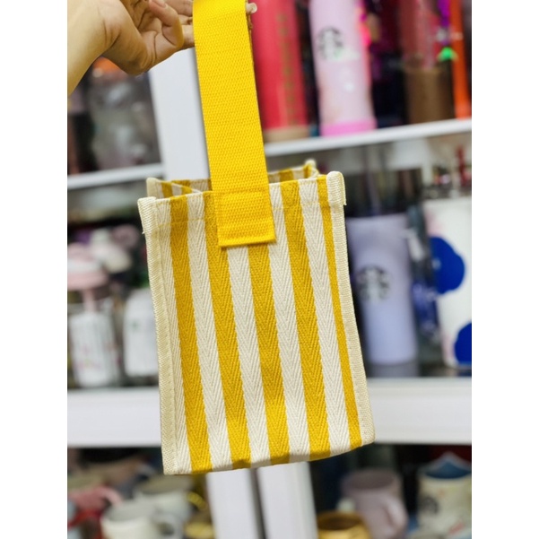 Túi vải canvas đựng ly, bình giữ nhiệt mới về