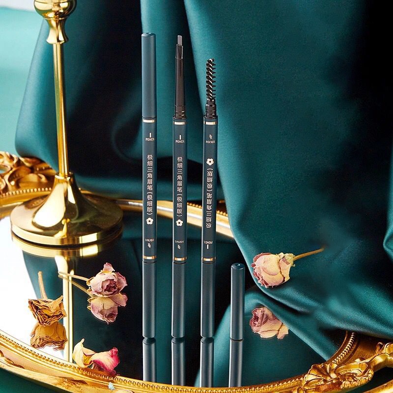Bút Chì Kẻ Lông Mày Hai Đầu Hình Tam Giác Nhỏ Không Dễ Lem Cho Trang Điểm JP5