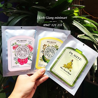 Mặt nạ Purite dưỡng ẩm sáng mịn da