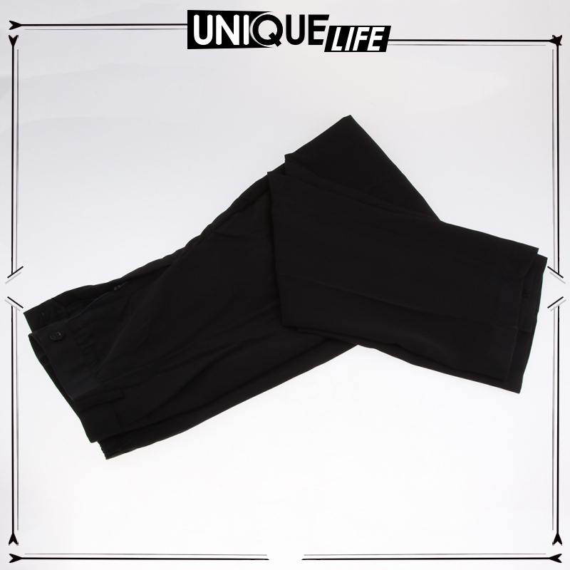 Quần tây màu đen thời trang đa năng dành cho đầu bếp