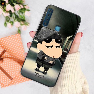 Ốp lưng điện thoại Samsung Galaxy A7 2018 - A9 2018 in hình shin cute- Doremistorevn cute