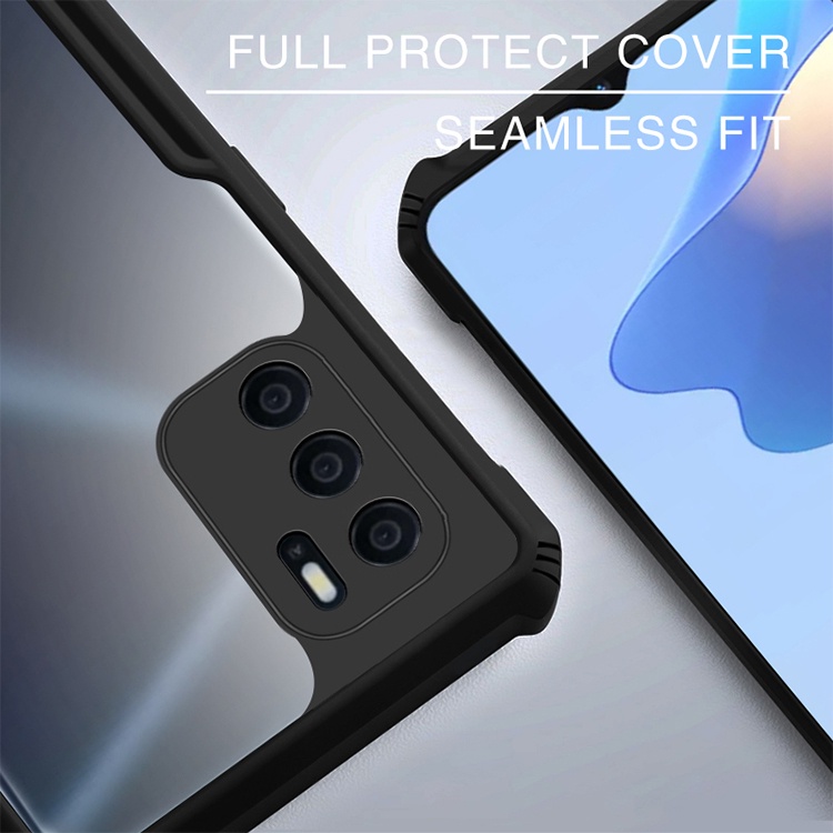 Ốp Điện Thoại Túi Khí Mềm Chống Sốc Màu Trong Suốt Cho OPPO A16 A16S A16E A16K A15 A15S A5S A12 A12E A3S F9