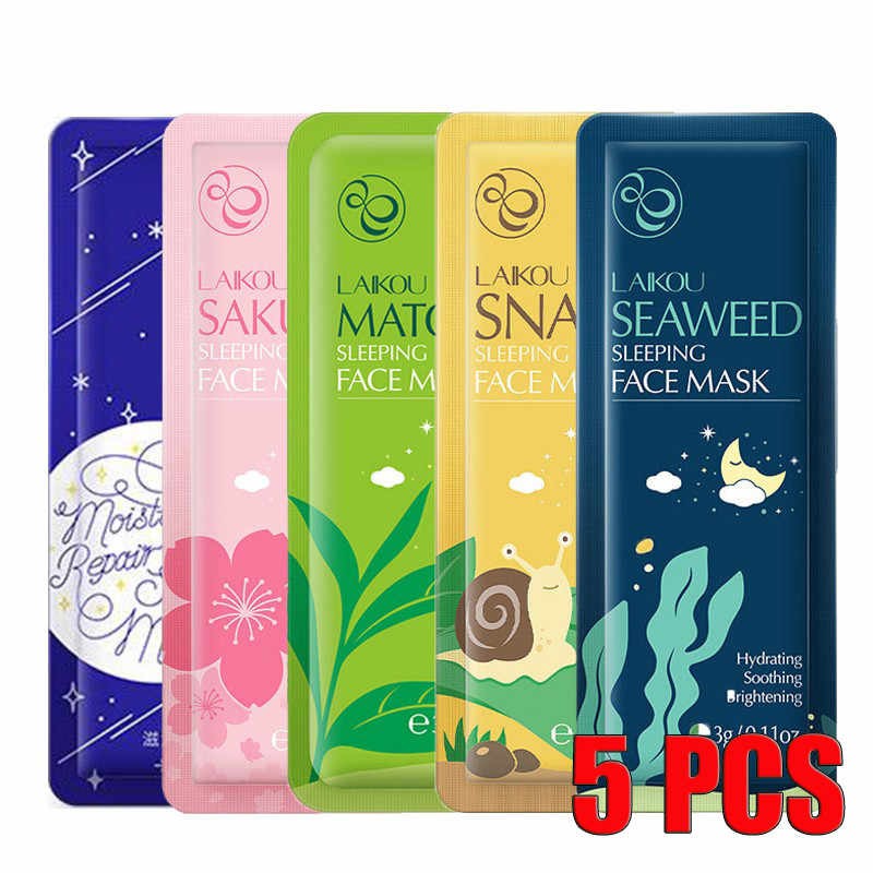 01 Gói Mặt Nạ Ngủ Laikou Sleeping Face Mask 3g