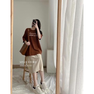 bán sỉ set áo thun kèm cv xếp ly