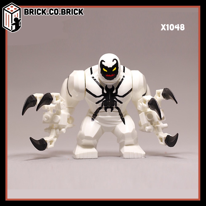 Venom Đồ Chơi Lắp Ráp Mô Hình Bigfig loại lớn Siêu Anh Hùng Marvels/ DC Carnage Spider Man X888