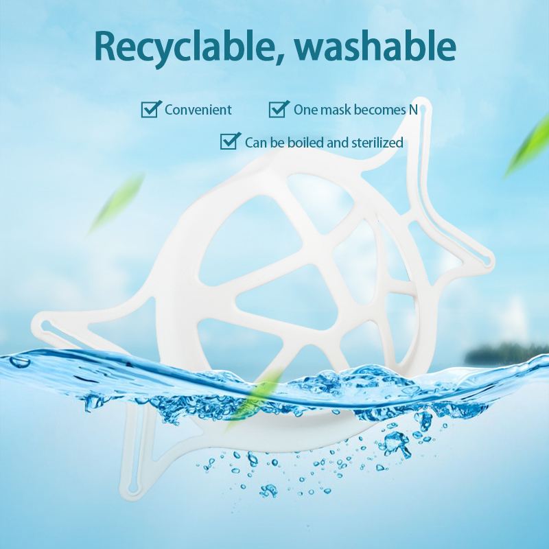 Qiqi (Hàng Mới Về) Miếng Đệm Hỗ Trợ Đeo Khẩu Trang Chống Thấm Nước Thoáng Khí | BigBuy360 - bigbuy360.vn