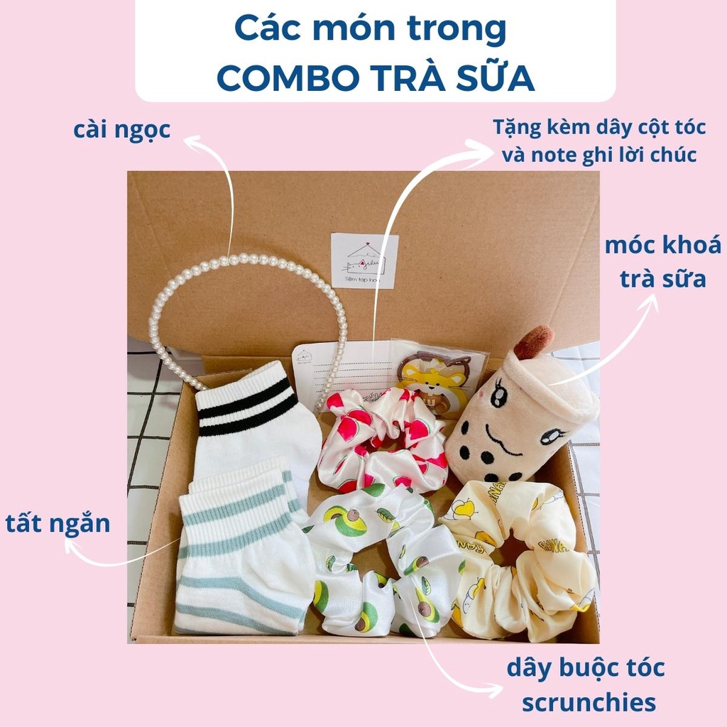 - Quà tặng valentine sinh nhật cho bạn gái, người yêu, chị em gái - Set quà tặng cho con gái