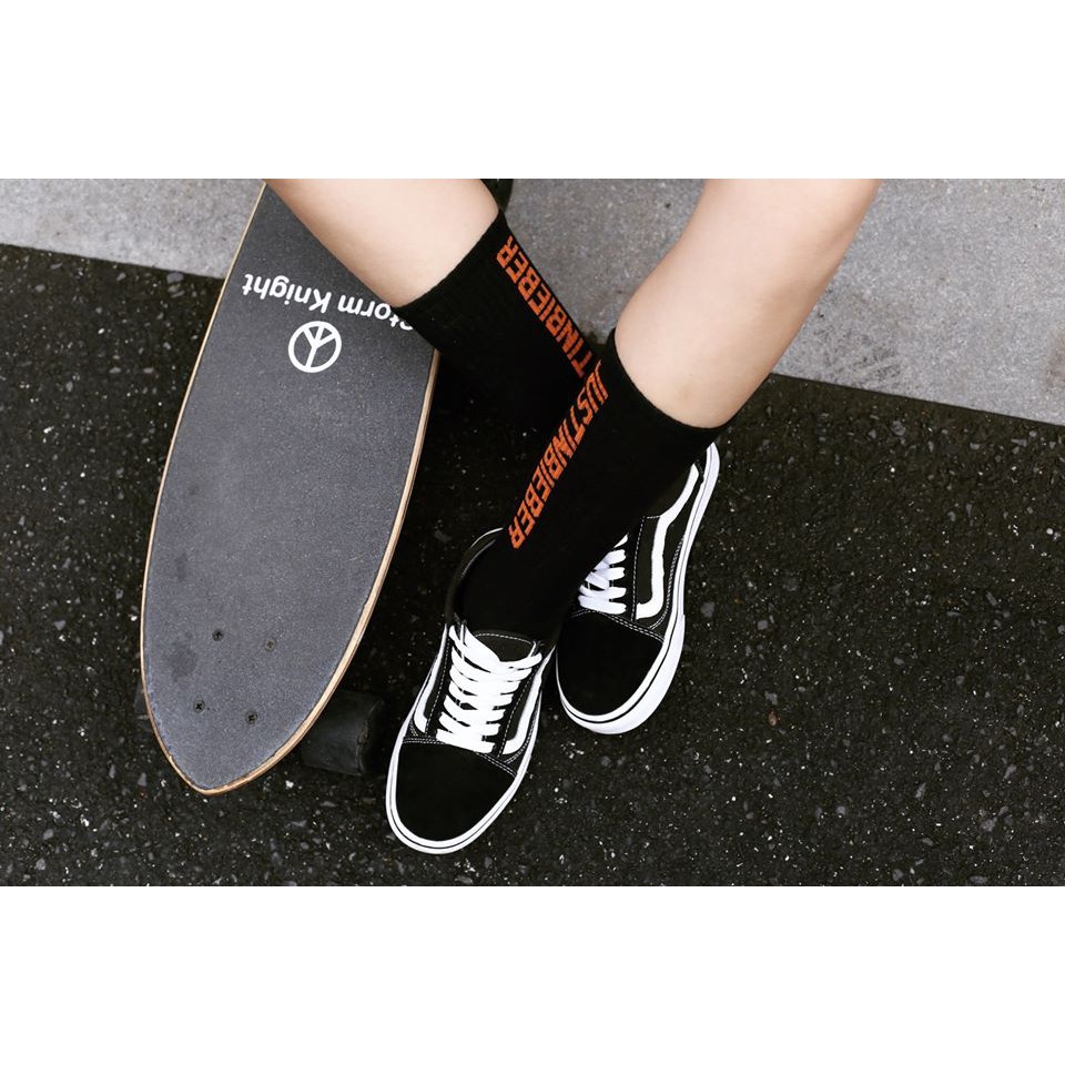 Tất Street Style Justin Bieber