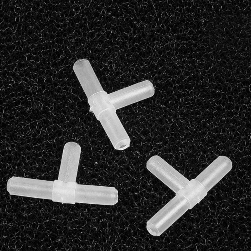 Đầu Nối Ống Bơm Khí 3 Chiều Hình Chữ T Bằng Nhựa Mới