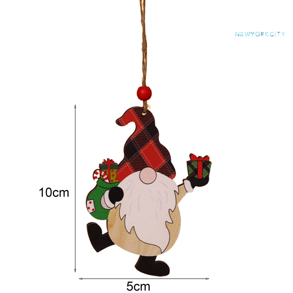 Tấm Gỗ Treo Trang Trí Chủ Đề Giáng Sinh