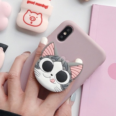 Ốp Điện Thoại silicon tpu Có Giá Đỡ Họa Tiết Hoạt Hình Cho lg wing 5g lm-f100em lm-f100vm