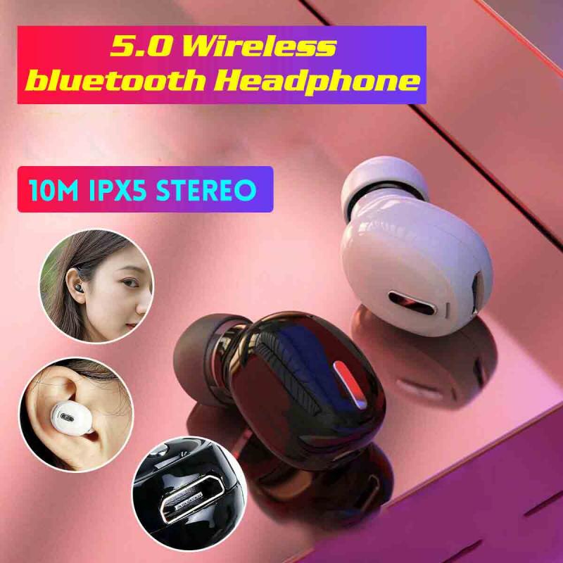 Tai Nghe Bluetooth 5.0 Không Dây Mini X9 Có Mic