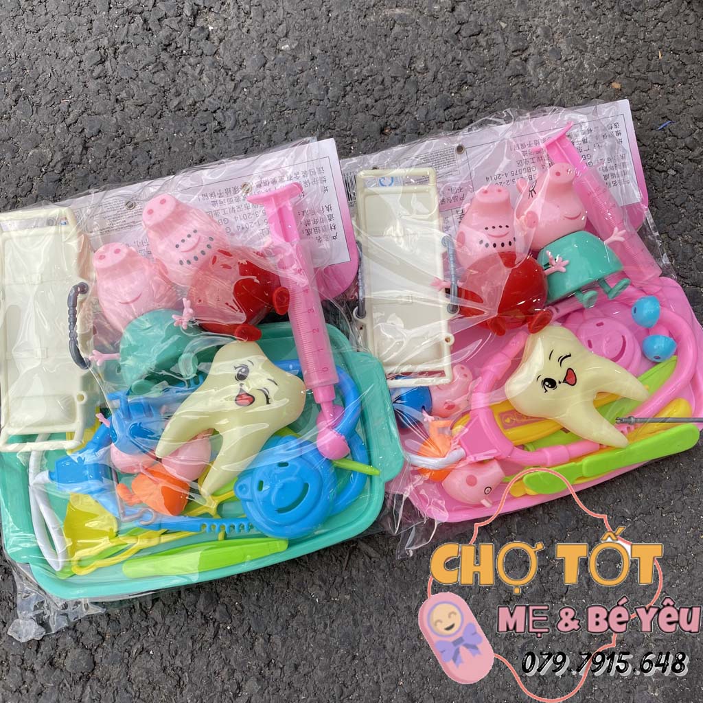 Đồ Chơi Bác Sĩ Heo Peppa Khám Răng