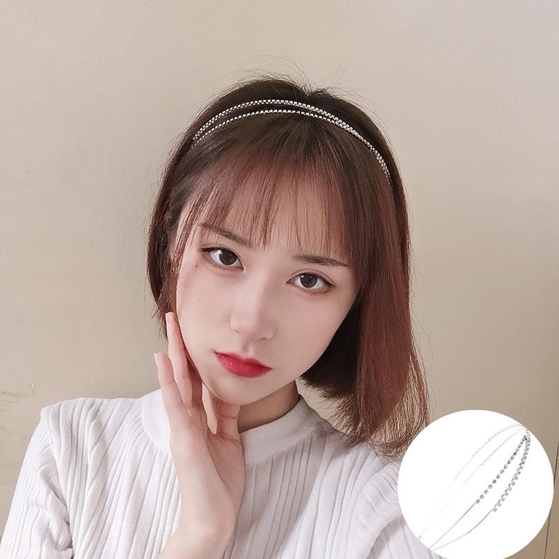 Cài tóc đính đá thời trang thanh lịch dành cho nữ