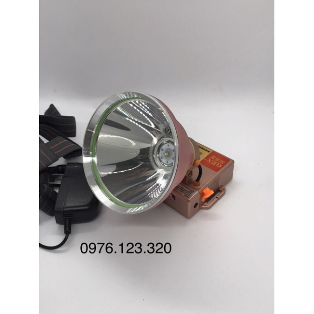 Đèn Pin Đội đầu siêu sáng GPX H9 200W Pin khoẻ
