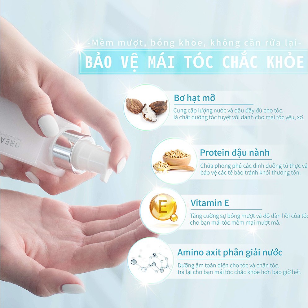 Combo 1 Mặt nạ dưỡng tóc Retore Treatment (Hồng) + 1 Essence dưỡng tóc AHA Dream Trend