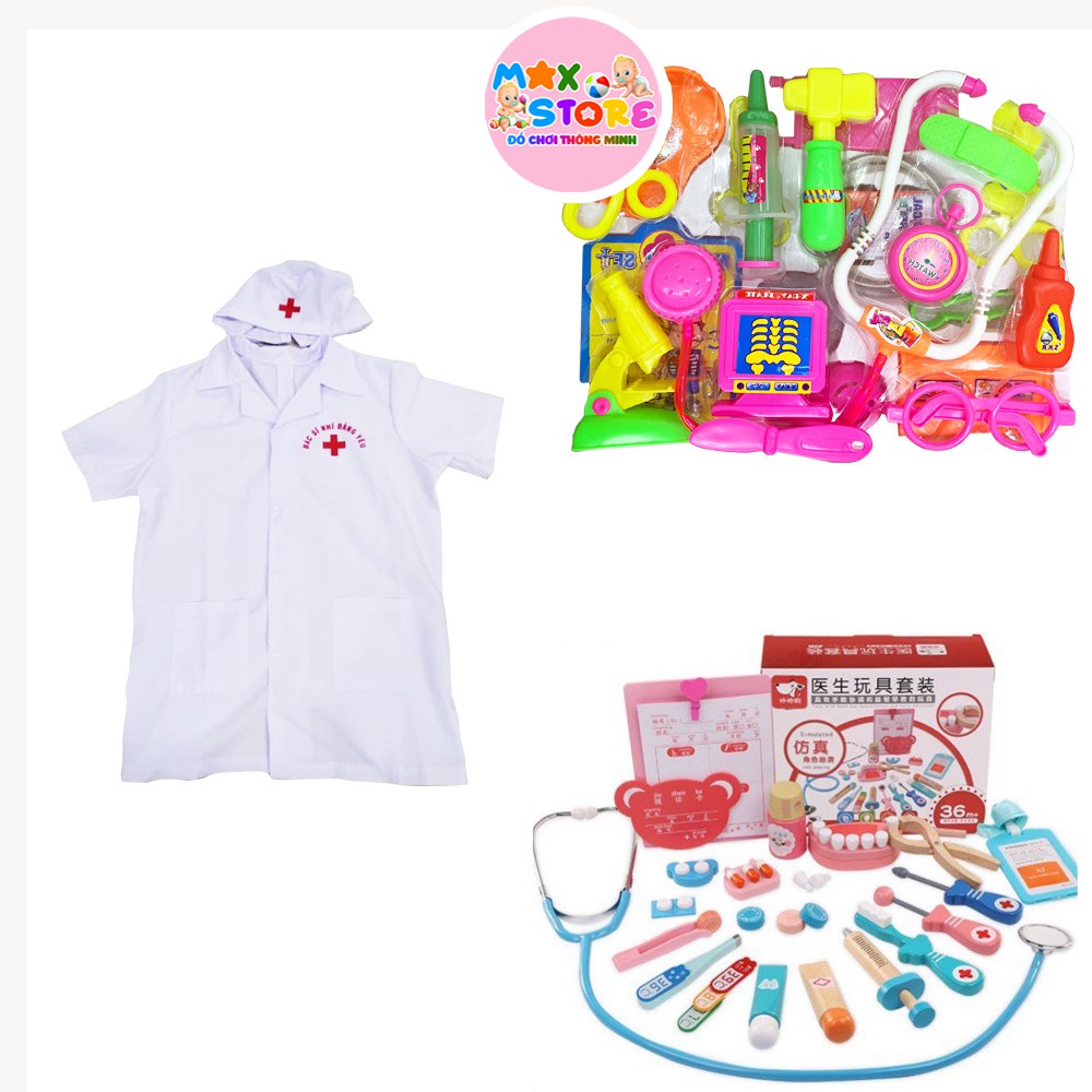 Combo Đồ Chơi Bé Tập Làm Bác Sĩ