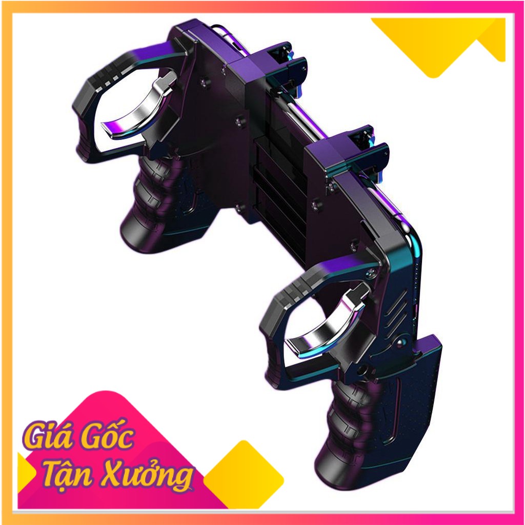Tay cầm chơi game 4 ngón thiết bị kết nối hỗ trợ PUBG K21 Tay cầm không ồn nút bắn nhanh thượng hạng cho trò chơi PUBG R