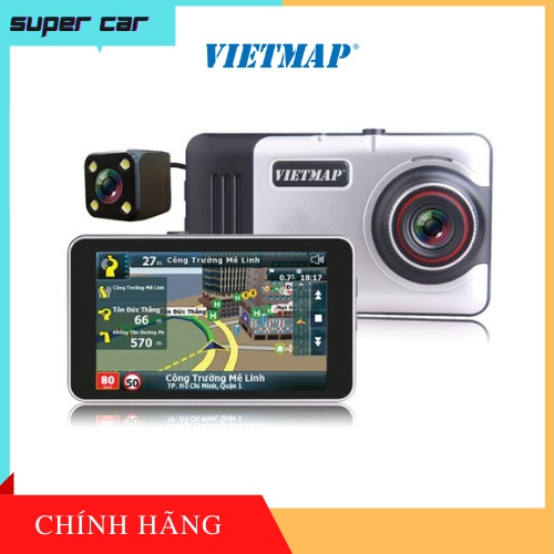 Camera hành trình VIETMAP A45 chính hãng tặng kèm thẻ nhớ 32GB