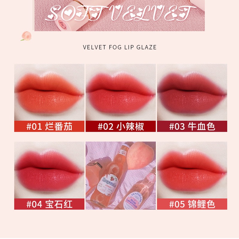 [Hàng mới về] Son môi lì chống nước không phai màu tông màu sành điệu