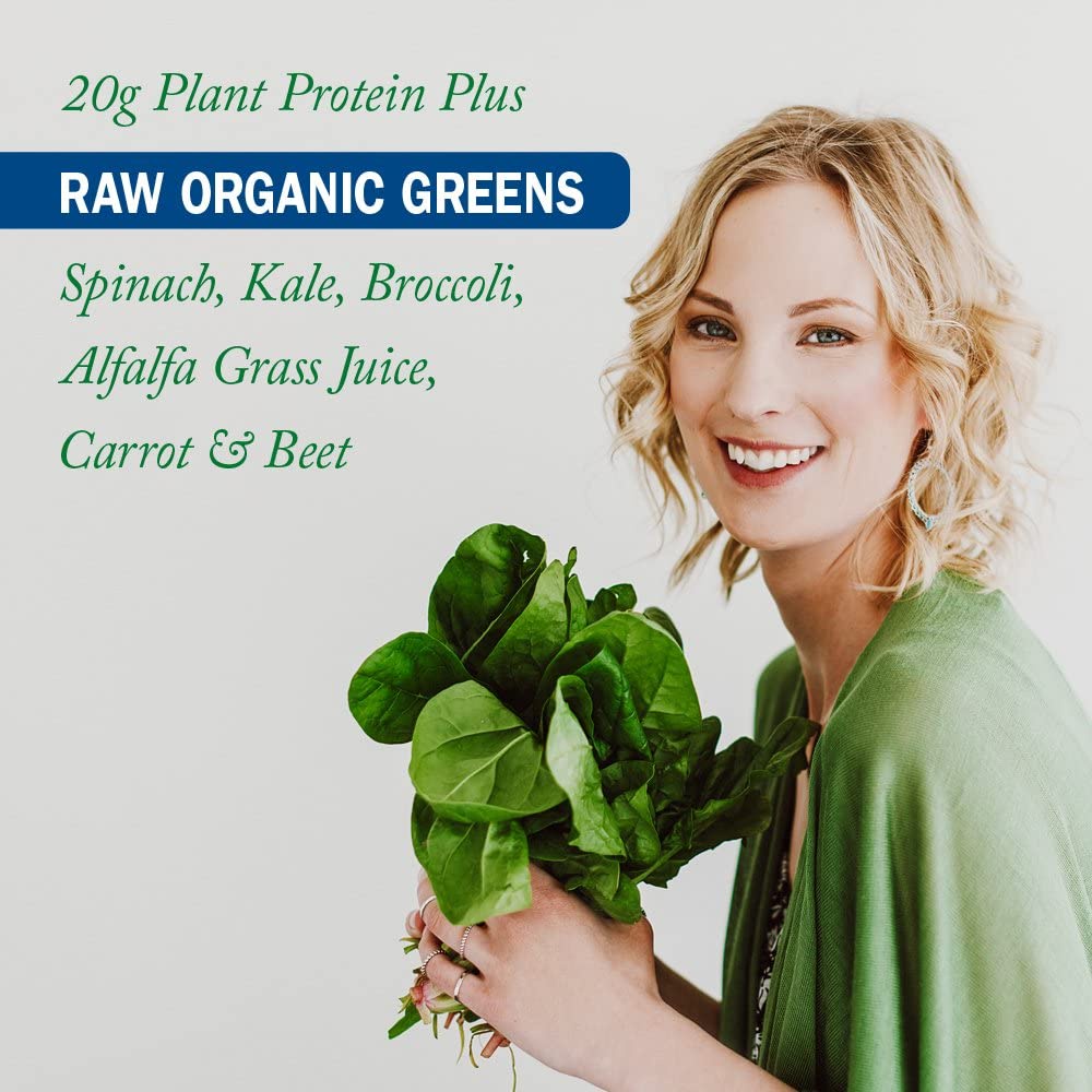 Bột raw organic protein &amp; greens Garden of Life