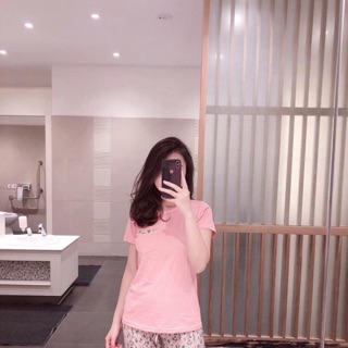 Bộ ngố áo cotton quần lanh hoa ngố