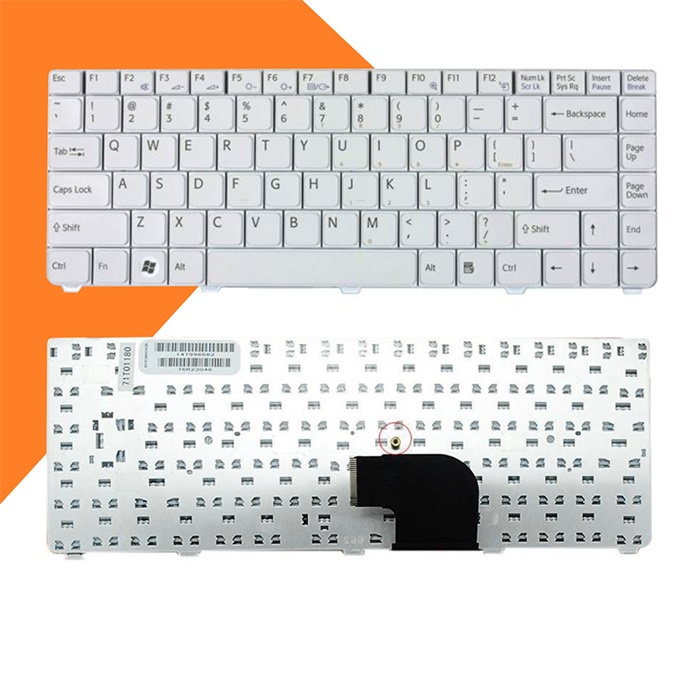 Bàn phím laptop SONY VGN-C MÀU TRẮNG
