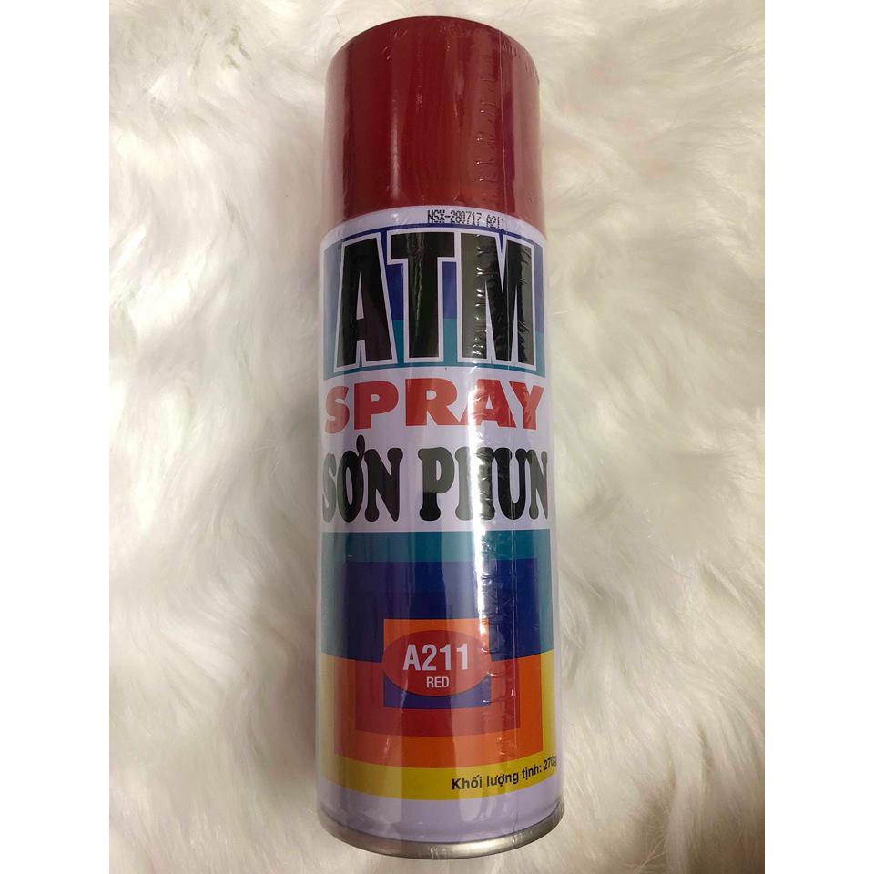 Sơn xịt ATM A211 đỏ/ ATM Spray A211 Red
