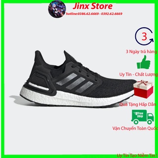 Giày utraboot 6.0, ultraboot màu đen để trắng vạch bạc full size, full bill box hàng