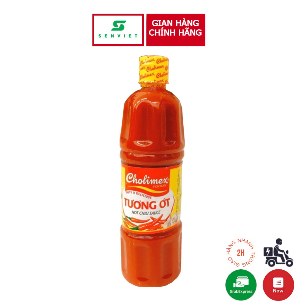 [Mã 66FMCGSALE hoàn 8% đơn 500K] TƯƠNG ỚT CHOLIMEX CHAI 830G MẪU MỚI