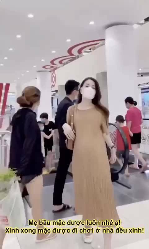 Đầm dáng suông dập ly tay ngắn siêu xinh cực hot hình thật | BigBuy360 - bigbuy360.vn