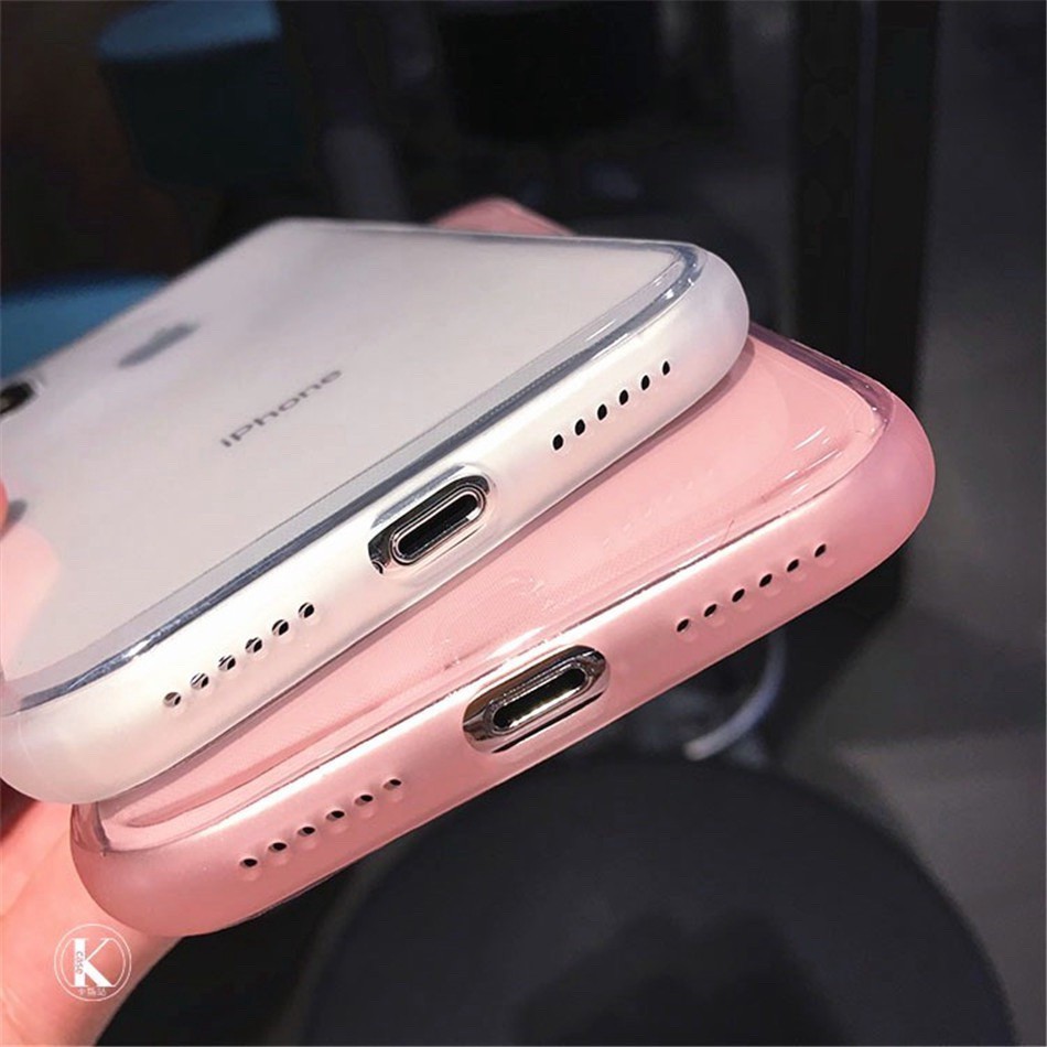 Ốp điện thoại pastel trong suốt cho IPHONE 5/5S/6/6PLUS/6S/6S PLUS/6/7/7PLUS/8/8PLUS/X/XS/XS MAX/11/11 PRO/11 PROMAX