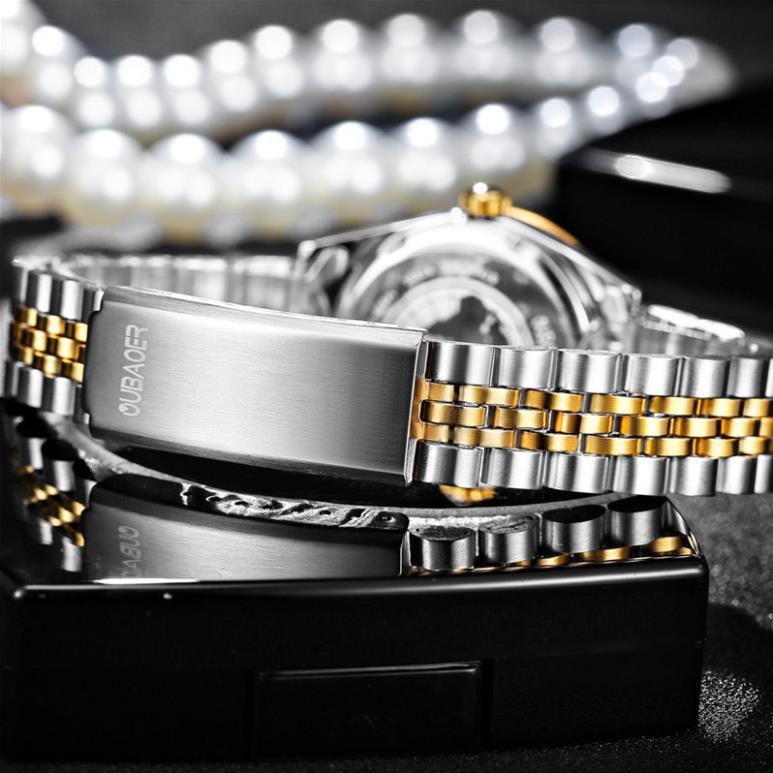 Đồng hồ Nữ OUBAOER LUXURY - Dây Demi siêu sang + Tặng Hộp & Pin [HÀNG XỊN] | BigBuy360 - bigbuy360.vn