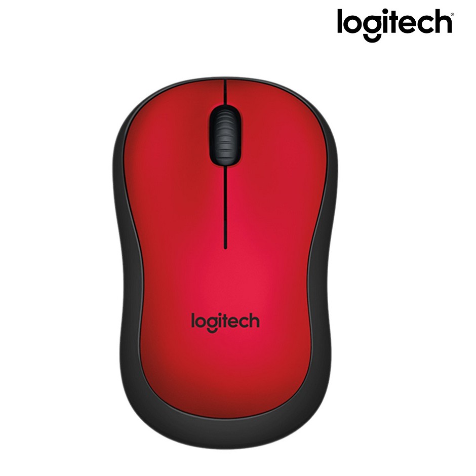 Chuột Wireless Logitech M221 Silent Plus ( Đỏ)-