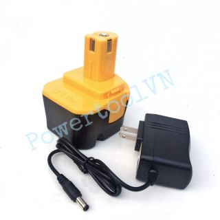 pin Ryobi 12v đóng mới Li-ion 4ah dùng sạc adapter