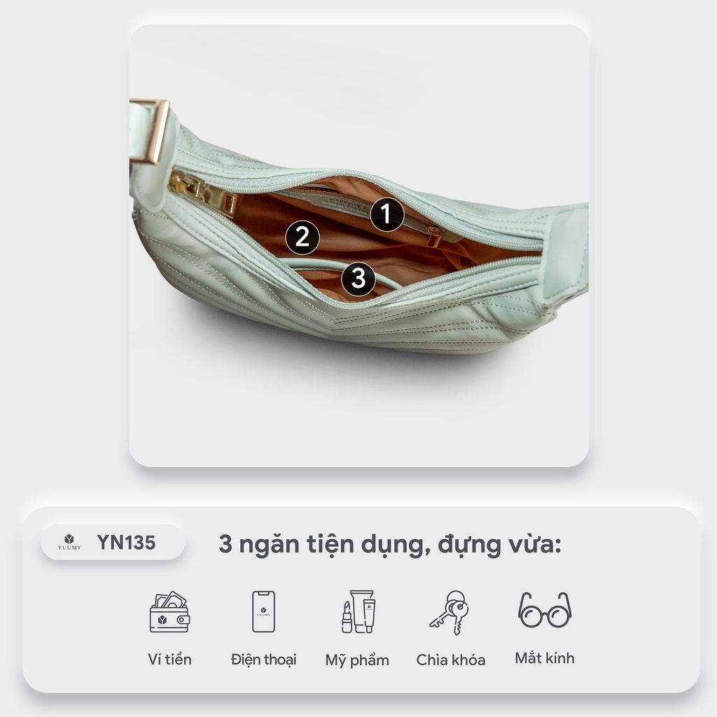 Túi xách nữ đeo vai YUUMY Seasand YN135